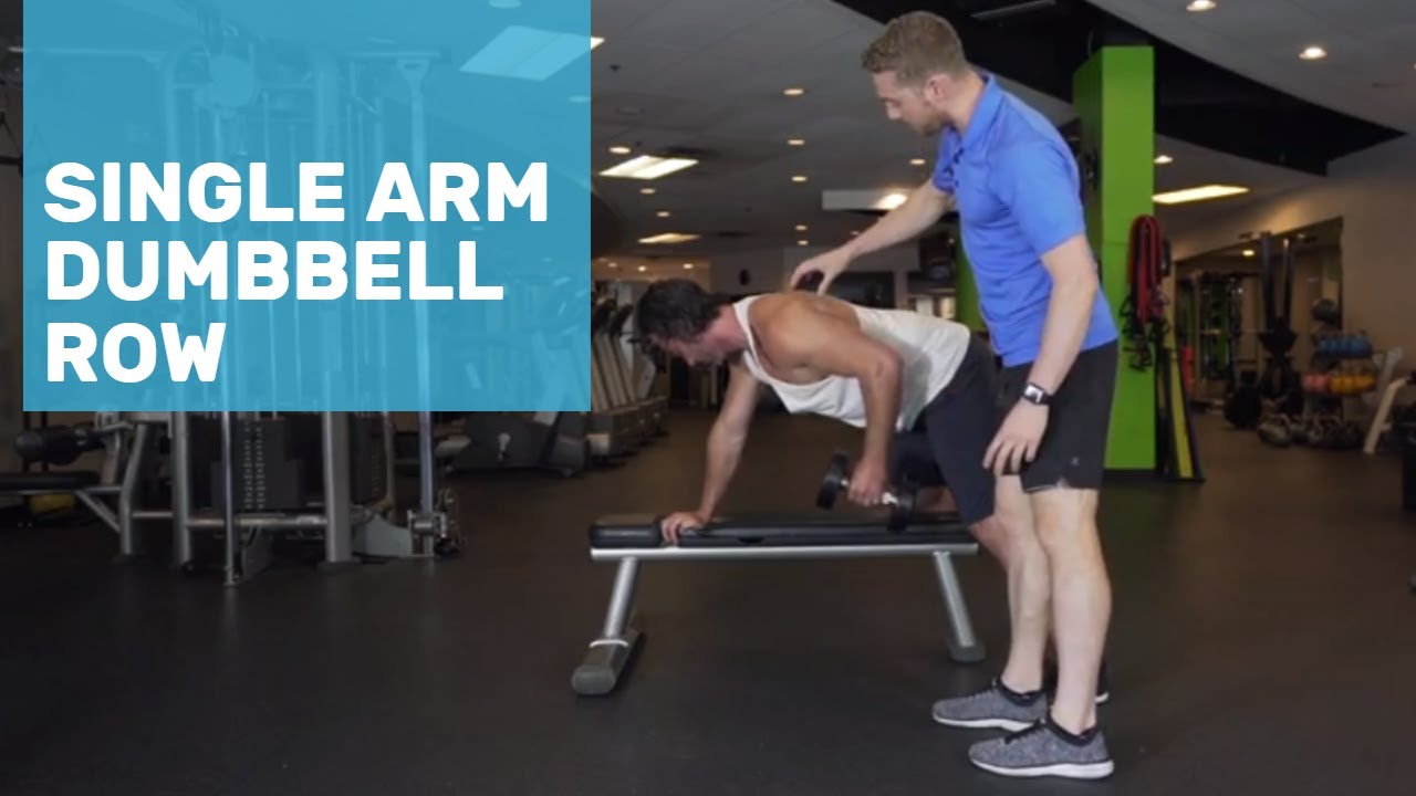 How To Do a Single-Arm Dumbbell Row