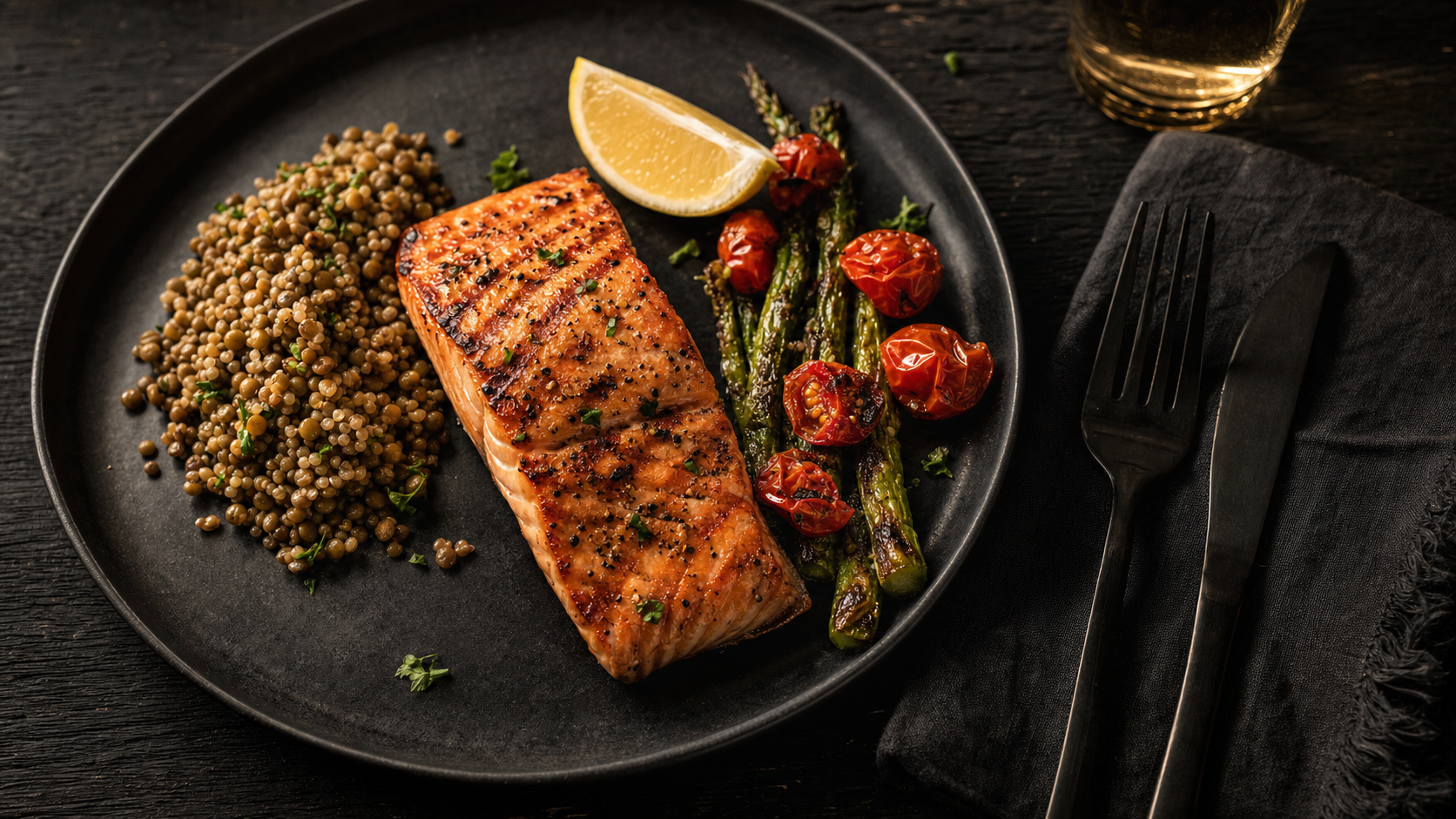 High-protein meal supporting muscle maintenance during perimenopause