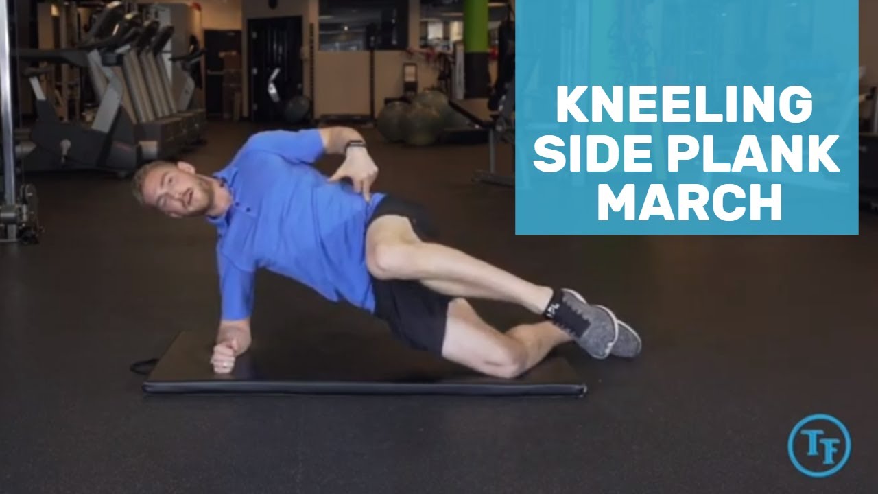 How to do a Kneeling Side Plank March - TurnFit Method