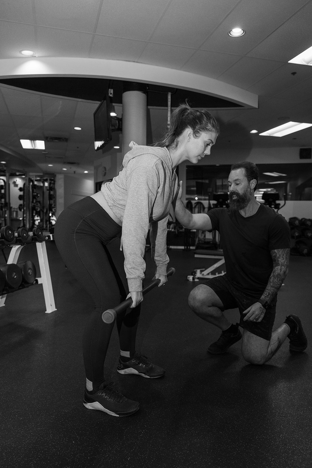 woman, personal trainer, fitness